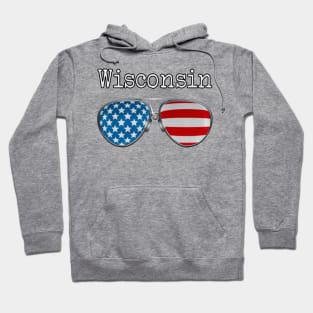 AMERICA PILOT GLASSES WISCONSIN Hoodie